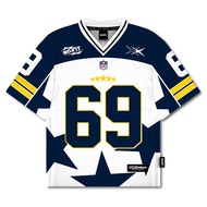 Jersey Vintage Oversize Rugby Retro Streetwear Y2K Boxy Oversized Jersey Baseball Hockey