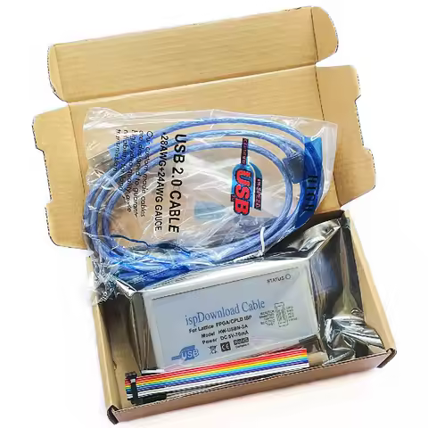 HW-USBN-2A Lattice is Download Cable USB Jtag ISP FPGA CPLD Programmer for Diamond is Lever Win7 WIN