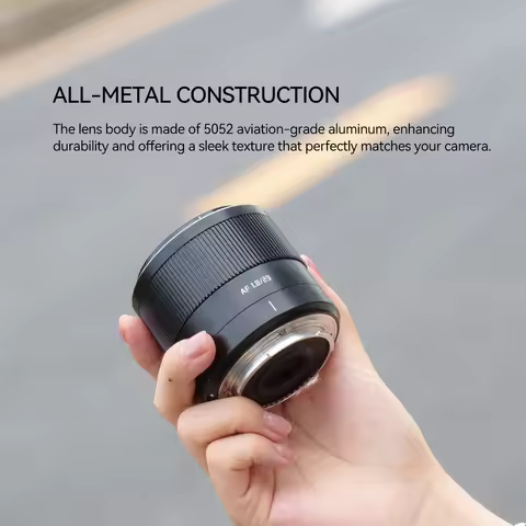 TTArtisan AF 23mm F1.8 APS-C Auto Focus Lens Large Aperture Camera Lens for Sony E Mount ZVE10 A6400