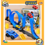 [FISHER] Racing TrackEXTREME | Racing track toy | Track circuit | Car path | Car track