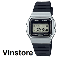 [Vinstore] Casio F-91 Digital Silver Case Resin Strap Men Army Women Kids Watch F-91WM-7A F91WM-7A F