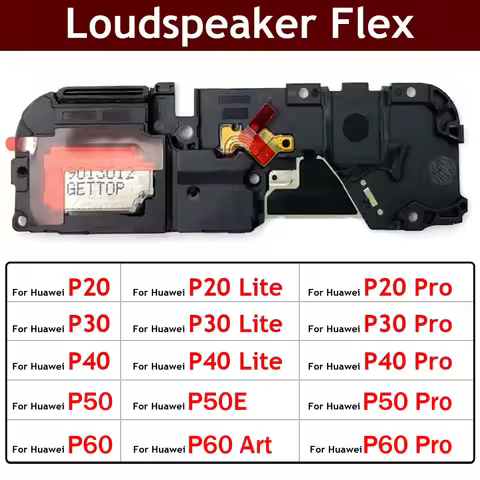 New Loudspeaker Loud Speaker Buzzer Ringer For Huawei P20 P30 P40 P50 P50E P60 Lite Pro Art Pura 70 