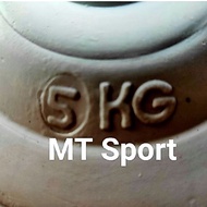 5kg plastic dumbbells