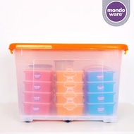 Premium Container Box Durable & Strong - Maz - L - Mondoware Plastic C95 Non