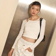 a.moment-LAYERED LONG-SLEEVE TOP