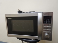 Sharp 聲寶 獨立式燒烤微波爐 Grill Oven & Microwave (20公升) R-630A(ST), Used -$300
