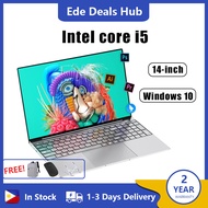 14 Inch Intel Core i5 2023 New Laptop 8G RAM+128GB ROM Ultra-thin Loptop for Student Laptop Suitable for Online Teaching USB 3.0 Notebook WiFi Camera Bluetooth