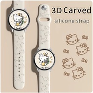 Carved Strap For Garmin Venu 3 /Venu 3S/ Garmin Venu 4 Strap venu sq 2 Silicone garmin 245/645/FR265