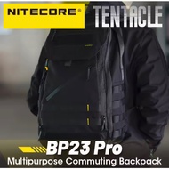 NITECORE BP23 PRO 23L Commuter 500D Backpack Overnighter Camping Trekking Molle System For 15.6" Lap