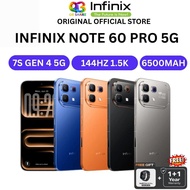 (READYSTOCK) Infinix NOTE 60 Pro 5G Smartphone 8/12+256GB | Snapdragon 7s Gen 4 | 144Hz 1.5K AMOLED