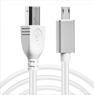 全城熱賣 - micro轉MIDI安卓手機平板同步電鋼琴電子鼓MIDI鍵盤連接線（白色2米）