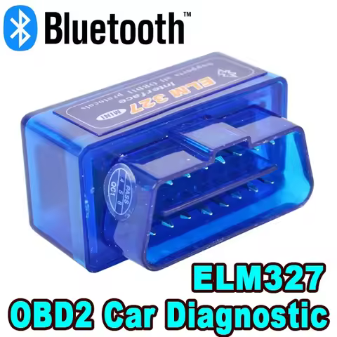 Mini ELM327 V2.1 OBD 2 Bluetooth Car Diagnostic-Tools For Android Scanner Code Support Smart Scan To