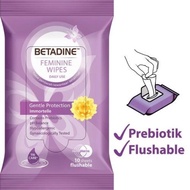 Betadine Feminine Wipes - Betadine Wet Tissue Feminine Cleansing 10pcs