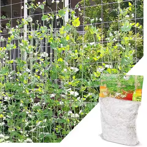 1.5 x 4.5M Garden Plant Trellis Netting Plant Support Vine Climbing Hydroponics Garden Net Accessori