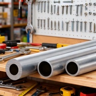 Corrosion Resistant Aluminium Tube Length 500mm OD 46~80mm Inner Straight Round Aluminum Alloy Hollo