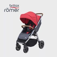 Britax Römer 英國 B-Agile M 豪華四輪嬰兒手推車 - 熱情紅(銀管)