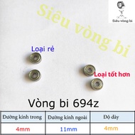 [2 types] Bearing - bearing 694z size 4x11x4mm - includes 2 different types of products