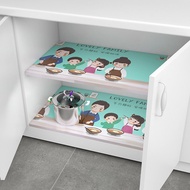 Cabinet Oil-Proof Sticker Stickable Drawer Moisture-Proof Mat Waterproof Household Cabinet Wardrobe Shoe Cabine