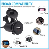 Motorcycle USB Phone Charger Single Port Modified Accessories 12v