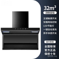 Separate Silent Side Super Large Top Suction Fume Wholesale Powerful Double Suction Fume Household S