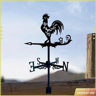 [YoyoyocfMY] Metal Wind Vane Wind Direction Indicator Outdoor Gazebo Weathervane