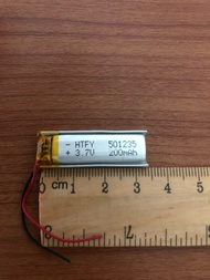 แบตเตอรี่ลิเทียม3.7V200mah(501235)