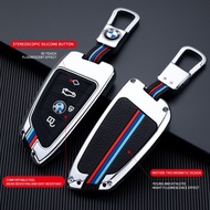 For BMW 2 5 6 7 Series X1 X2 X3 X5 X6 Remote Key Case Cover Metal Keychain Accessories