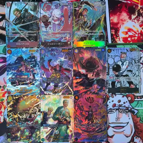 Diy One Piece Collectible Card EB04 Egghead Crisis Jewelry Bonney Roronoa Zoro Zeus Sabo Smoker & Ta