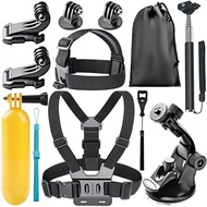 8-In-1 Action Camera Accessory Kit For Gopro Hero Session 10 9 8 5 4 SJ4000 5000 6000 Osmo 360 DBPOW