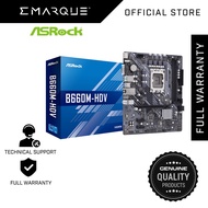 // ASRock B660M-HDV - LGA 1700 DDR4 PC Motherboard //