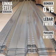 Dijual Bondek 0.75 075 Panjang 6 Meter 6m Bondeck Plat Cor Murah