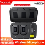 Saramonic Blink 500 Pro B3 B4 B5 B6 Wireless Lavalier Microphone Condenser Mic vlogging mic  for Android lPhone  camera Wireless Mic