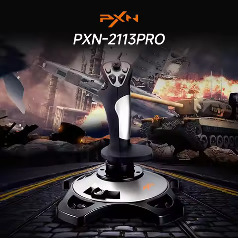 PXN-2113 Pro Joystick Flight Simulator Gamepad Controller Microsoft simulation Cockpit Stick for PC/