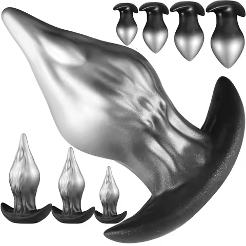 NEW Silicone Anal Plug Teardrop Shape Butt Plug Prostate Massager For Adults Smooth Comfortable Feel
