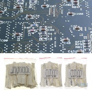 LIDU1 1206 SMD Resistor Kit 1206 0603 0805 SMD Chip Fixed Capacitor Kit 36 Value 20pcs