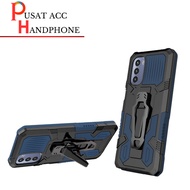 [ PUSATACCHP ] HARD CASE ROBOT I CRYSTAL + STAND CASING ROBOT Realme 5 / 5i / 5s / 6 / 7 / 7i / 7 Pr
