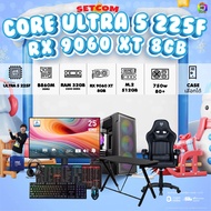 คอมโบเซ็ทจบพร้อมเล่น ซื้อ1 ได้ 7 BONMECOM2 คอมประกอบ DDR5 / CPU INTEL CPU CORE ULTRA 5 225F / RX 906