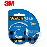 3M Scotch Wall Safe Tape 3/4 X 650 Inches ( Bundle of 4 )