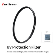 7artisans 7 Artisans 46mm-82mm UV Filter Protection Slim Frame with 6-Multi-Layer Coatings for 49mm 52mm 72mm 77mm Camera Lens