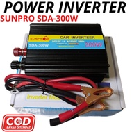 POWER INVERTER SUNPRO SDA-300W DC TO AC 12V-220V / CAR INVERTER SDA-300W