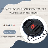 Sony Front Lens Cap 49mm 55mm 62mm For Sony NEX Sony Alpha Digital Camera
