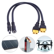 KING Universal XT60 to DC5521 DC5525 Power Supply Cable for Remote Control Devices