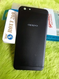 terbaru Tutup Casing Hp Oppo F1s A59 Black Hitam - Backdoor Back-Cover-Cesing-Kesing-Door Tutup Bela