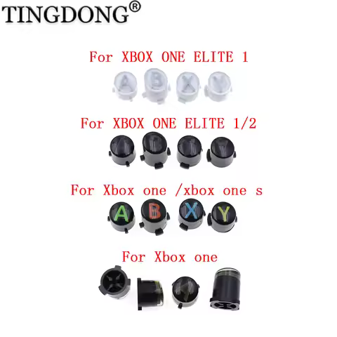 1 Set For XBOX ONE ELITE 1/2 GamePad Original ABXY Key A B Y X Button Kit For Xbox One S Game Contro