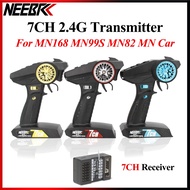 NEEBRC 7CH 2.4G Transmitter With Waterproof 7CH Receiver Light Adapter Winch Controller Radio System