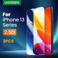 UGREEN 2PCS Borderless Full Screen HD Tempered Film with Film Applicator for i Phone 13 / i Phone13 