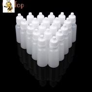 100PCS 5ml/10ml/15ml Empty Plastic Squeezable Dropper Bottles Eye Liquid Dropper Refillable Bottles