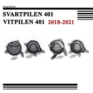 PSLER For Husqvarna Svartpilen 401 Vitpilen 401 Engine Cover Engine Guard Engine Protector 2018 2019 2020 2021