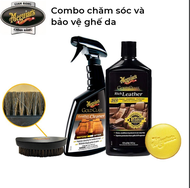 Meguiars Combo G17916 & G18516 chăm sóc và bảo vệ da ô tô (4 sản phẩm) - G20109