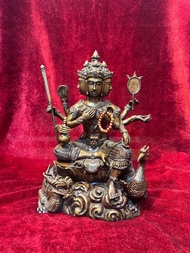 泰國佛牌🌺 泰國四面神寺廟 屈嬌贊化🌺佛曆2558年 大梵天皇四面神騎龍鳳法相供奉型